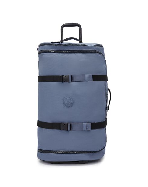 Valise à roulettes Aviana L bleue - 76x43.5x37 cm