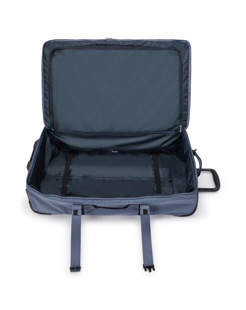 Valise à roulettes Aviana L bleue - 76x43.5x37 cm