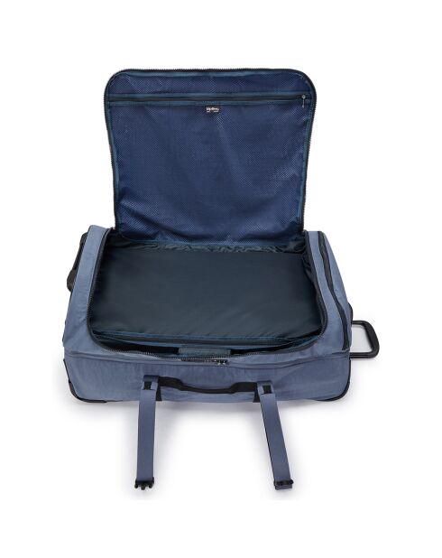 Valise à roulettes Aviana L bleue - 76x43.5x37 cm