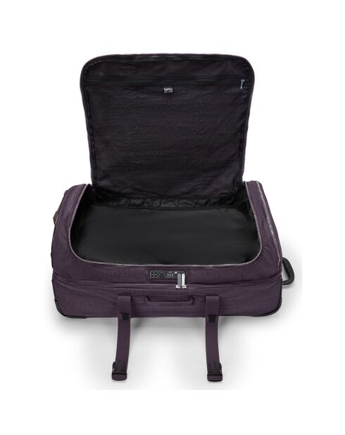 Valise à roulettes Aviana L violette - 76x43.5x37 cm