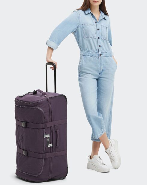 Valise à roulettes Aviana L violette - 76x43.5x37 cm