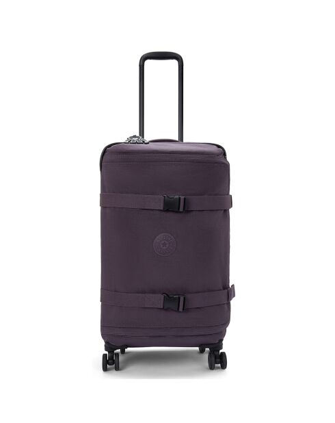 Valise à roulettes Spontaneous M violette - 66x36x24 cm