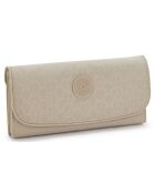 Portefeuille Money Land beige - 10x18.5x3 cm