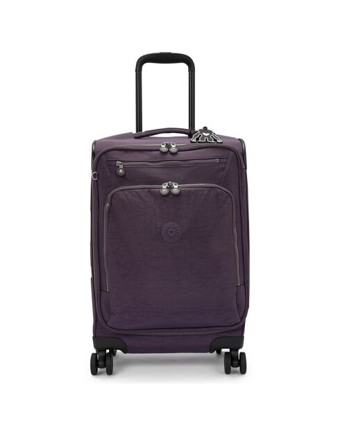 Valise Cabine New Youri Spin S violette - 55x35x23 cm