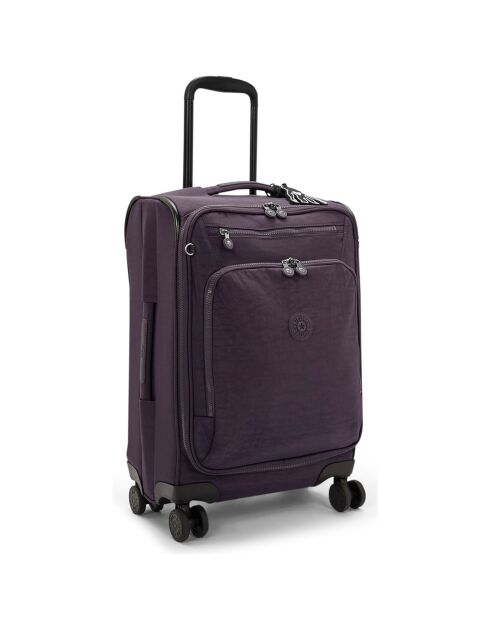 Valise Cabine New Youri Spin S violette - 55x35x23 cm
