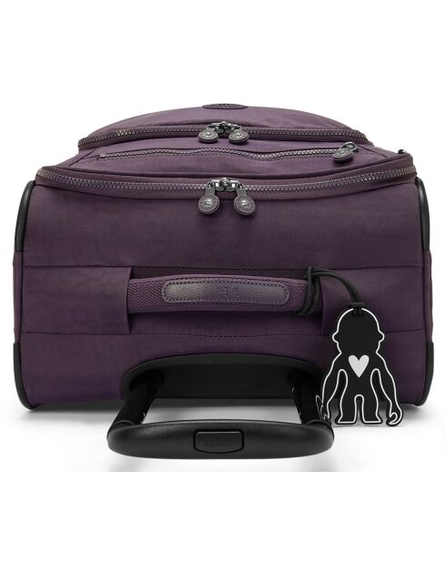 Valise Cabine New Youri Spin S violette - 55x35x23 cm