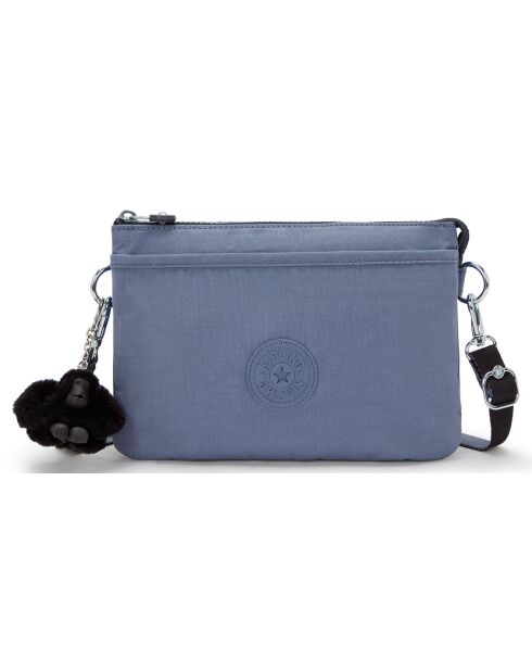 Sac bandoulière Riri bleu - 16x24x6.5 cm