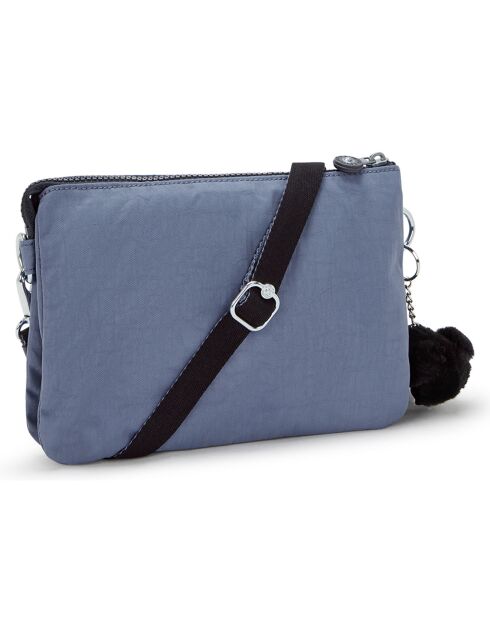 Sac bandoulière Riri bleu - 16x24x6.5 cm