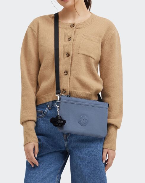 Sac bandoulière Riri bleu - 16x24x6.5 cm