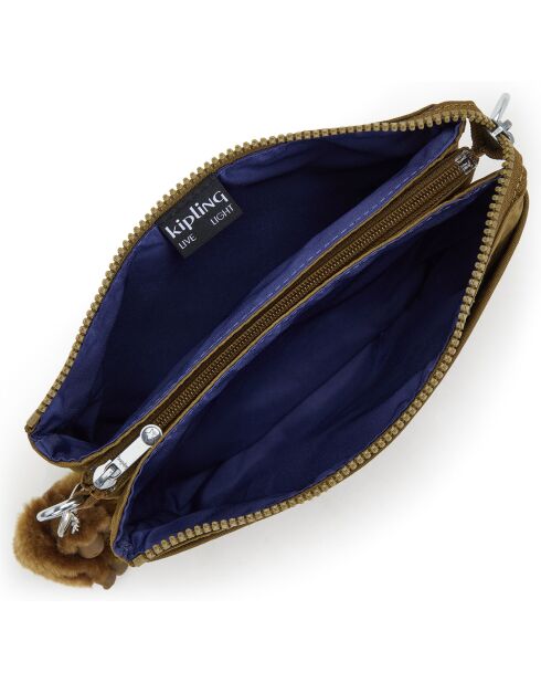 Sac bandoulière Riri vert - 16x24x6.5 cm