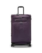 Valise à roulettes New Youri Spin M violette - 68x42x30 cm