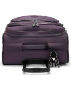Valise à roulettes New Youri Spin M violette - 68x42x30 cm