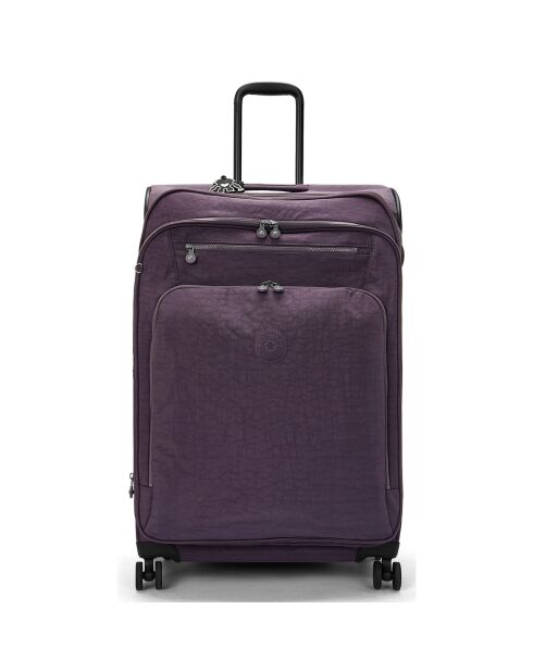Valise à roulettes New Youri Spin L violette - 76x49x30.5 cm