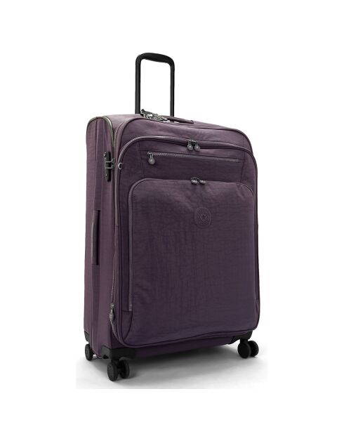 Valise à roulettes New Youri Spin L violette - 76x49x30.5 cm