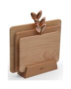 3 Planches à découpe PRINTEMPS D'OR bois