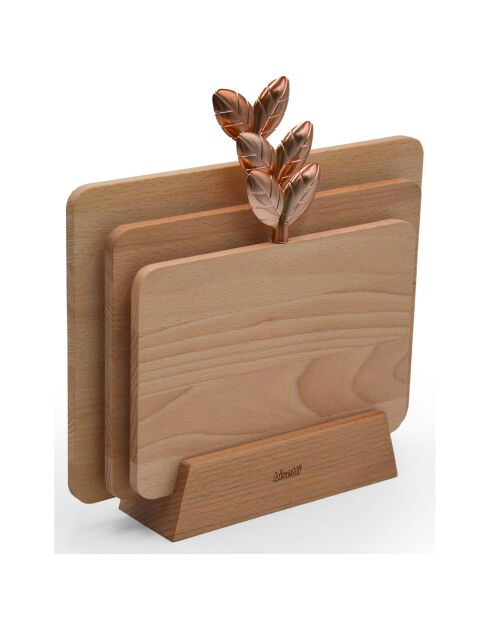 3 Planches à découpe PRINTEMPS D'OR bois