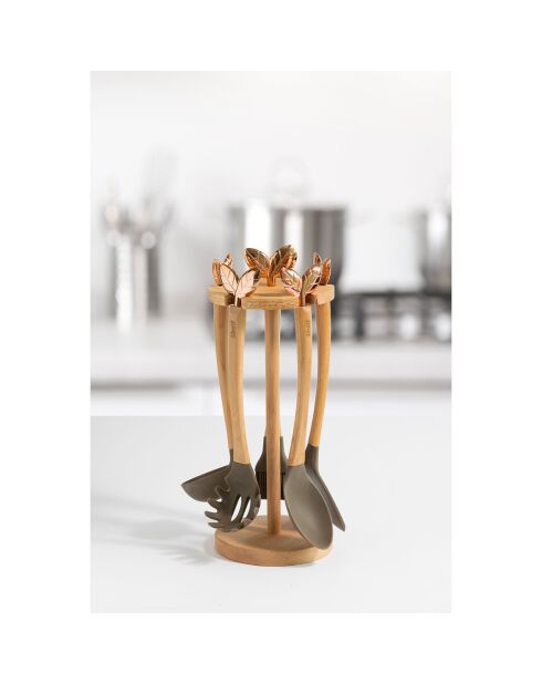5 Accessoires de cuisine ARBRE GOURMET bois
