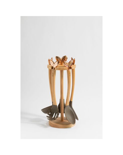 5 Accessoires de cuisine ARBRE GOURMET bois