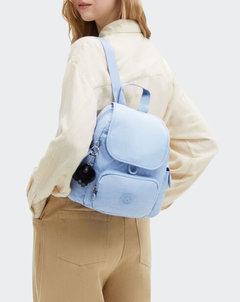 Sac à dos City Pack Mini Cloudy bleu - 29x27x14 cm