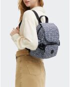 Sac à dos City Pack Mini Holiday bleu - 29x27x14 cm