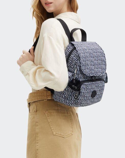 Sac à dos City Pack Mini Holiday bleu - 29x27x14 cm