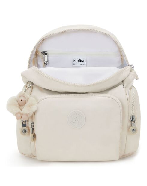 Sac à dos City Zip Mini Hideaway beige - 22x31x14.5 cm