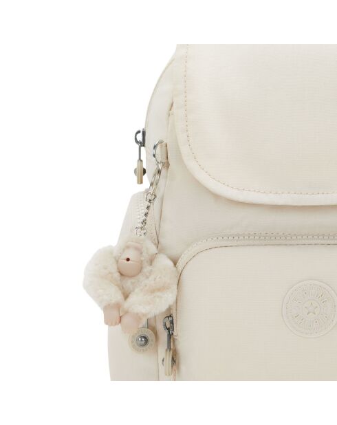 Sac à dos City Zip Mini Hideaway beige - 22x31x14.5 cm