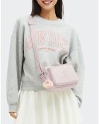 Sac bandoulière Abanu M rose - 22x31x14.5 cm