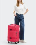 Valise 4 roues Spontaneous M rouge - 22x31x14.5 cm