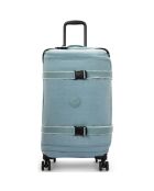 Valise 4 roues Spontaneous M grise - 22x31x14.5 cm
