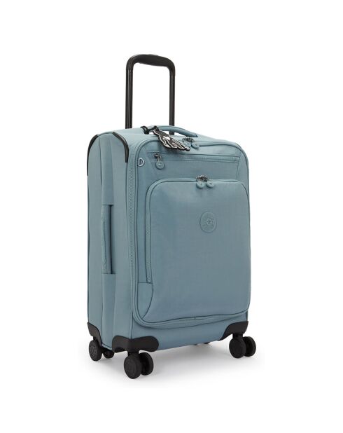 Valise Cabine 4 roues New Youri Spin S grise - 53x33x21 cm