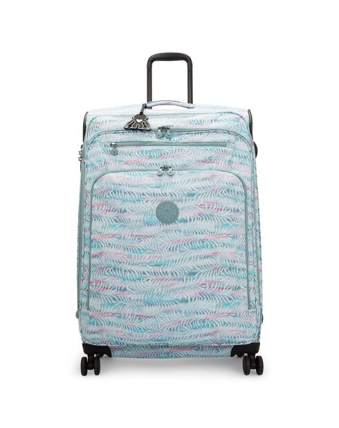 Valise 4 roues New Youri Spin L  verte - 53x33x21 cm
