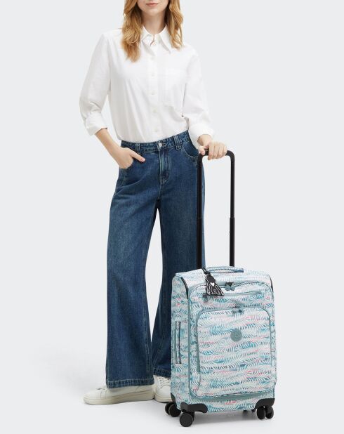 Valise Cabine 4 roues New Youri Spin S verte - 53x33x21 cm