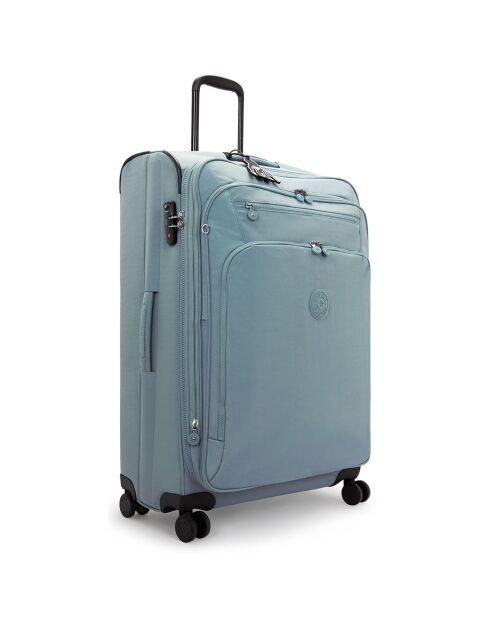 Valise 4 roues New Youri Spin L  grise - 53x33x21 cm