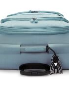 Valise 4 roues New Youri Spin L  grise - 53x33x21 cm