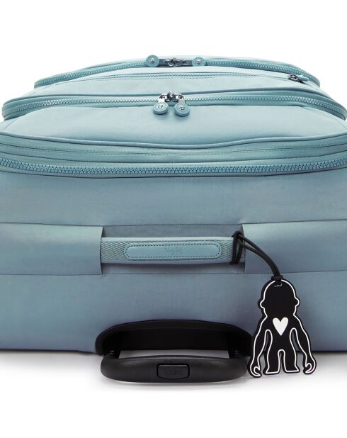 Valise 4 roues New Youri Spin L  grise - 53x33x21 cm