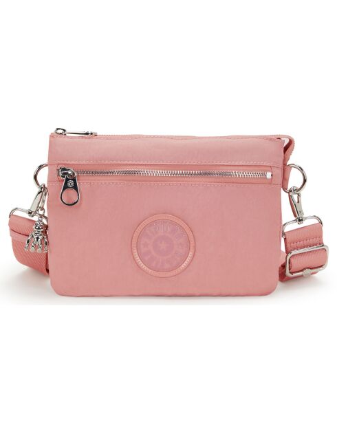 Sac à bandouliére Riri Zip rose - 29x27x14 cm
