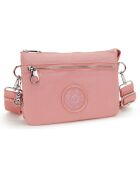 Sac à bandouliére Riri Zip rose - 29x27x14 cm