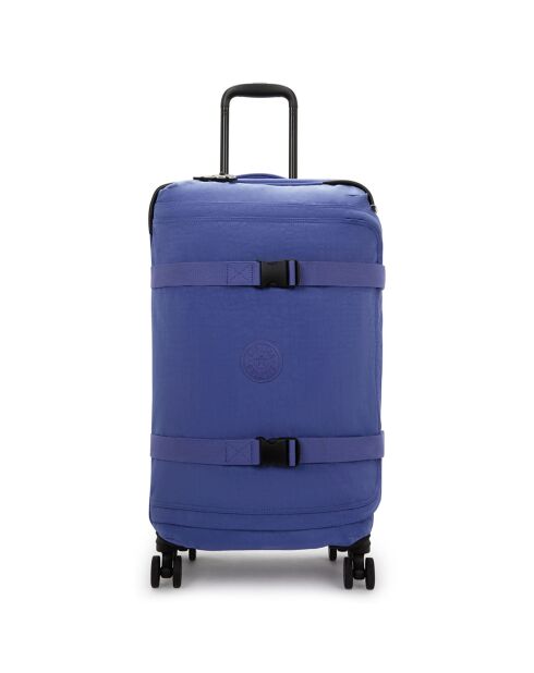 Valise 4 roues Spontaneous M bleue - 22x31x14.5 cm