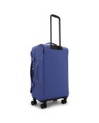 Valise 4 roues Spontaneous M bleue - 22x31x14.5 cm