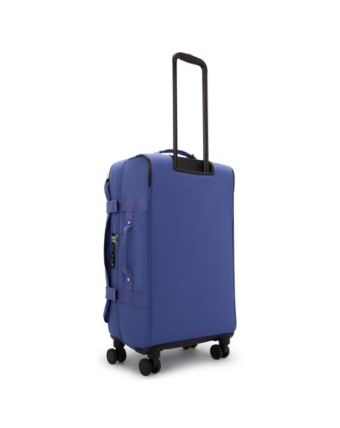 Valise 4 roues Spontaneous M bleue - 22x31x14.5 cm