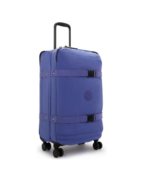 Valise 4 roues Spontaneous M bleue - 22x31x14.5 cm