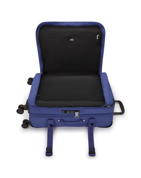 Valise 4 roues Spontaneous M bleue - 22x31x14.5 cm