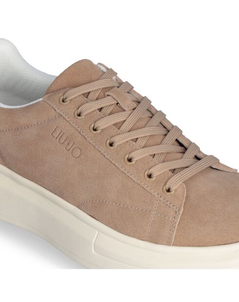 Baskets en Cuir Big camel