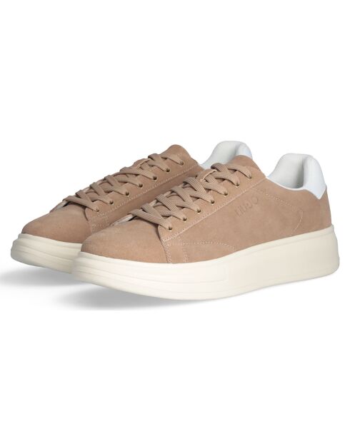 Baskets en Cuir Big camel
