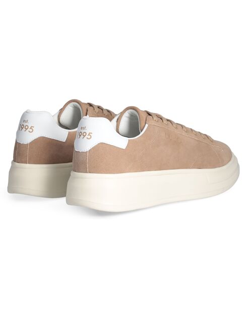 Baskets en Cuir Big camel