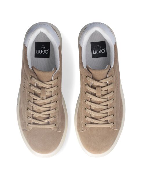 Baskets en Cuir Big camel