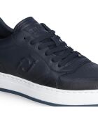 Baskets en Cuir Boy bleues
