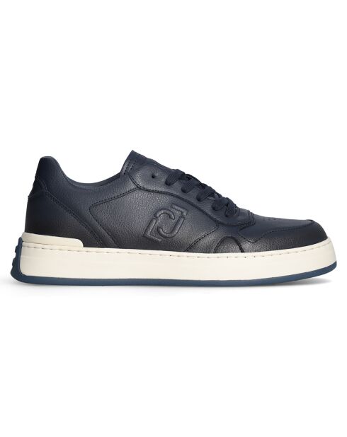 Baskets en Cuir Boy bleues