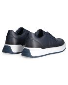 Baskets en Cuir Boy bleues